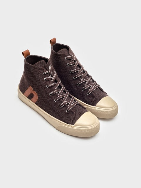 Nice Things High top wool trainer