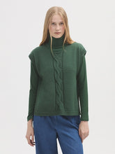 Load image into Gallery viewer, Nice Things Cable detail tank English Green
