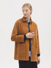 Load image into Gallery viewer, Nice Things Utilitarian baby cord jacket Tan
