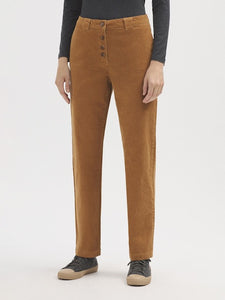 Nice Things Button fly trouser baby cord Tan