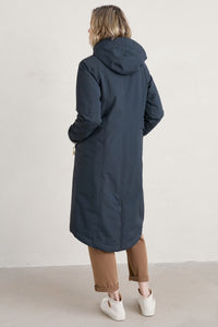 Seasalt Janelle waterproof raincoat Squid Ink