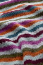 Load image into Gallery viewer, Seasalt Braque stripe wool jumper Interplay Wild Orchid
