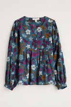 Load image into Gallery viewer, Seasalt Thornapple shirt Woodland block Bloom dusky Jade
