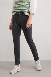 Seasalt Lamledra micro cord trousers Coal