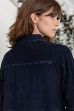 Load image into Gallery viewer, Bonté Valerie corduroy dress Navy
