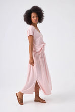 Load image into Gallery viewer, Chico Soleil Wendy jersey shirred waist skirt Rose Meringue - CW CW 
