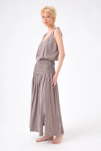 Load image into Gallery viewer, Chico Soleil Wendy jersey shirred waist skirt Gris Stoneware - CW CW 
