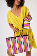 Load image into Gallery viewer, Chico Soleil Holly striped tote Pink - CW CW 
