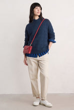 Load image into Gallery viewer, Seasalt Penkestle jacquard knit jumper Maritime
