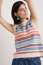 Load image into Gallery viewer, Seasalt Percella cove vest knit Abstraction Multi
