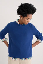 Load image into Gallery viewer, Seasalt Makers organic cotton jumper Washed Marine
