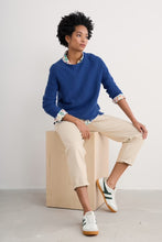 Load image into Gallery viewer, Seasalt Makers organic cotton jumper Washed Marine
