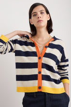 Load image into Gallery viewer, Seasalt Pinwell cardigan Bright Shape Maritime Mix
