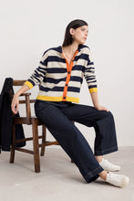 Load image into Gallery viewer, Seasalt Pinwell cardigan Bright Shape Maritime Mix
