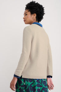 Seasalt Makers organic cotton jumper Limestone