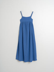 Indi & Cold strappy bow back maxi dress Azul