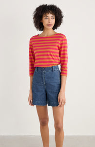 Seasalt Sailor top scallion Wild Raspberry