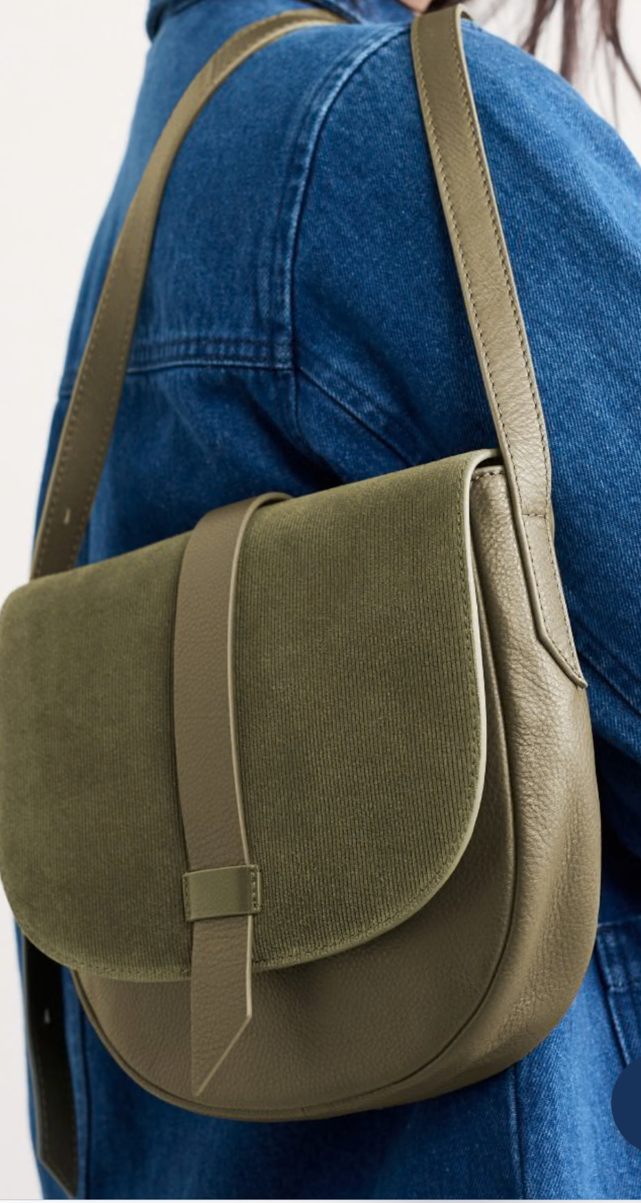 Seasalt bellevalia cross body bag Rich Olive
