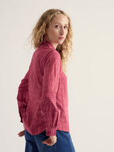 Load image into Gallery viewer, Seasalt Isla self check shirt Dark Rose
