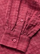 Load image into Gallery viewer, Seasalt Isla self check shirt Dark Rose
