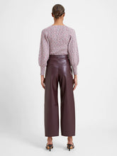 Load image into Gallery viewer, Great Plains Ania faux leather trouser Cocoa
