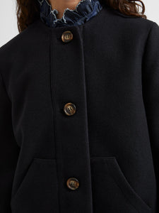 Great Plains Tailored bomber jacket Black