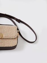 Load image into Gallery viewer, Great Plains Shearling cross body bag Natural
