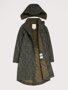 Seasalt Janelle waterproof coat Clay Stamp Highland