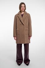 Load image into Gallery viewer, Rino &amp; Pelle Juna reversible teddy coat Mocha Latte
