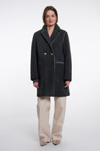 Load image into Gallery viewer, Rino &amp; Pelle Juna reversible teddy coat Urban Teal
