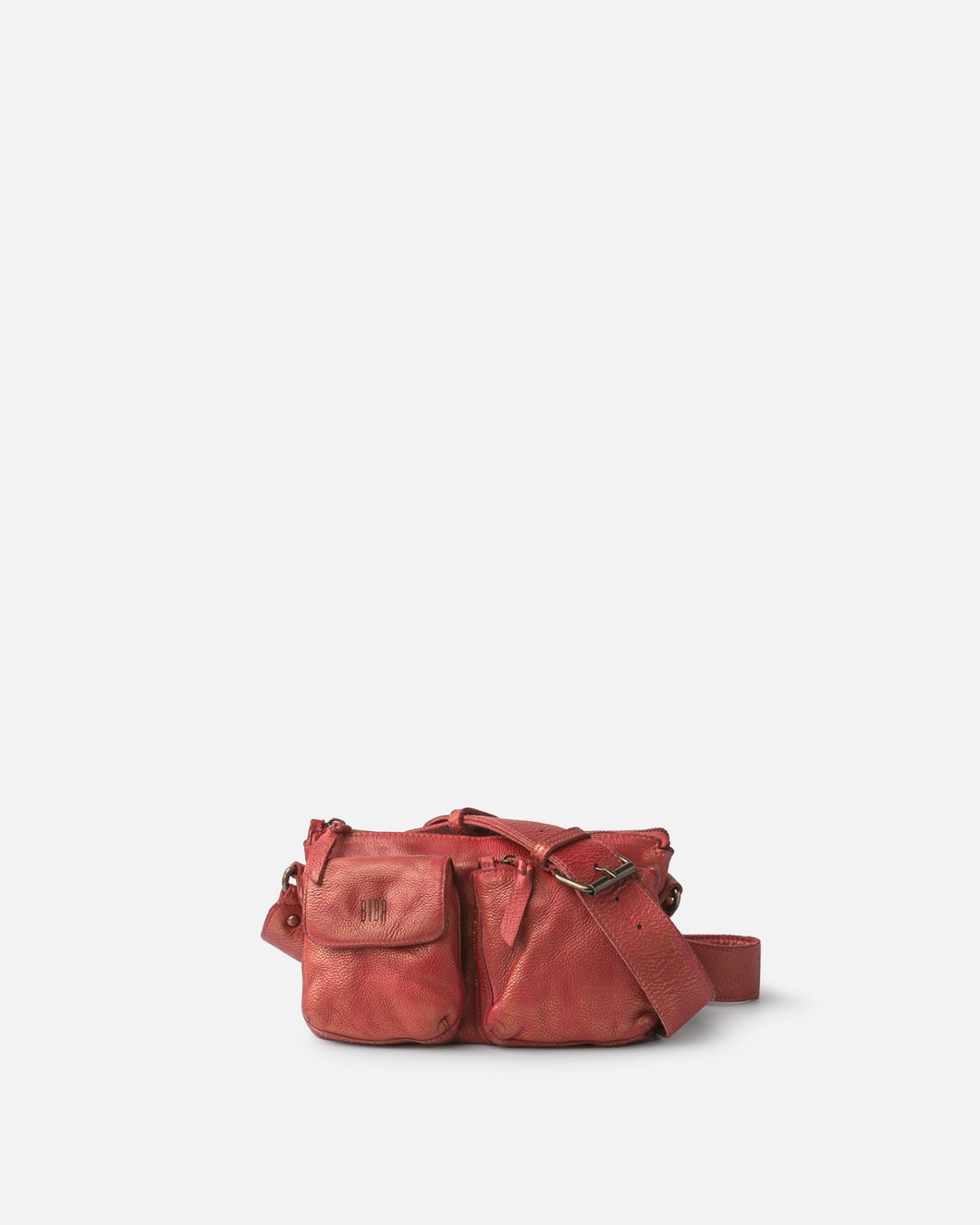 Biba Keno KE01L patch pocket shoulder bag Coral