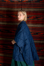 Load image into Gallery viewer, Bonté Kiki denim poncho Indigo

