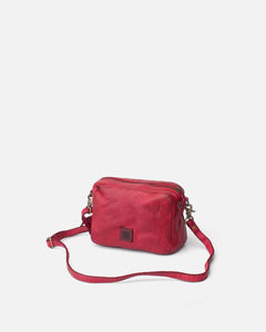 Biba Lovington metallic studded bag Frambuesa