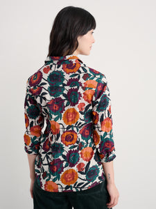 Seasalt Larissa shirt Figurative Floral Aran