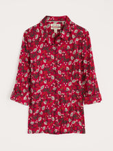 Load image into Gallery viewer, Seasalt Larissa shirt Winter Wildflower Carmine
