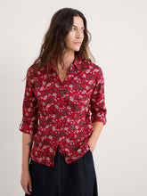 Load image into Gallery viewer, Seasalt Larissa shirt Winter Wildflower Carmine
