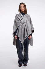 Load image into Gallery viewer, Rino &amp; Pelle Levi cape Light Grey Check
