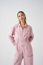 Load image into Gallery viewer, seventy + mochi Amelia all in one jumpsuit Dusky Rose
