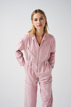 Load image into Gallery viewer, seventy + mochi Amelia all in one jumpsuit Dusky Rose
