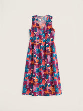 Load image into Gallery viewer, Seasalt Lowland Heather linen dress Floral Tropic Shapes Chalk - CW CW 
