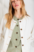 Load image into Gallery viewer, Bonté Marie denim jacket Ecru
