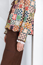 Load image into Gallery viewer, Bonté Mikka reversible quilted check &amp; print jacket Ink Sand Multi
