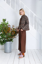 Load image into Gallery viewer, Bonté Mikka reversible quilted check &amp; print jacket Ink Sand Multi
