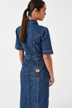 Load image into Gallery viewer, seventy + mochi Maddox denim dress Idaho Vintage
