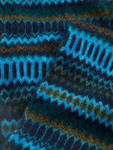 Load image into Gallery viewer, Seasalt Minimalist scarf Modernist Cyan Multi
