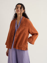 Load image into Gallery viewer, Seasalt Montol relaxed linen jacket Oar - CW CW 
