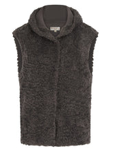 Load image into Gallery viewer, Nooki Trinity hooded gilet Charcoal
