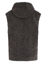 Load image into Gallery viewer, Nooki Trinity hooded gilet Charcoal
