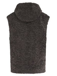 Nooki Trinity hooded gilet Charcoal