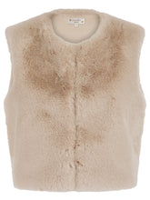 Load image into Gallery viewer, Nooki Edelweiss faux fur gilet Mink
